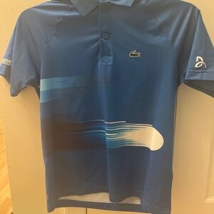 Boys Blue Lacoste Polo shirt- Size 12